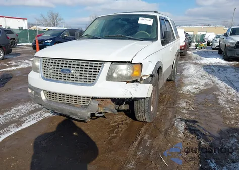 2003 Ford Expedition Eddie Bauer from USA, damaged, VIN 1FMFU18L73LB54125